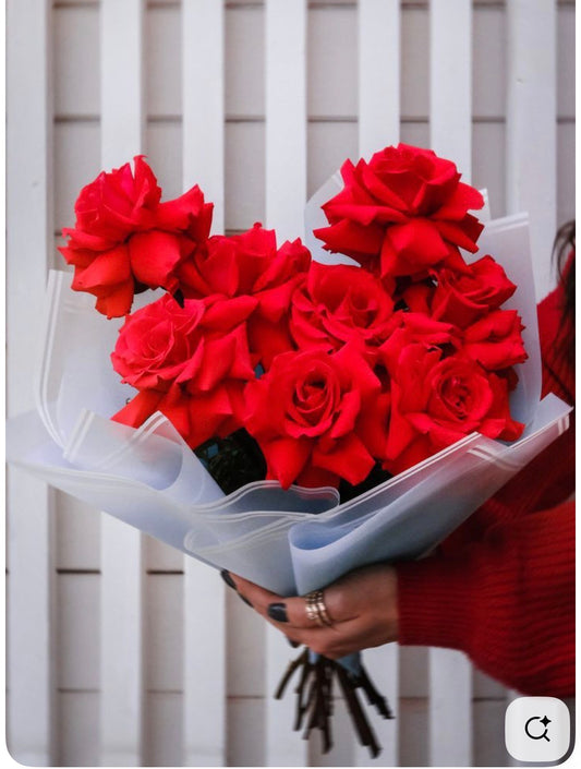 Amour Rose Collection| Choose Between Classic Red, Romantic Soft Pink, Red & Pink Mix